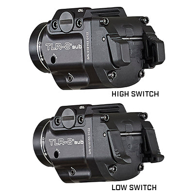 Streamlight TLR8 SUB Gun Light With Red Laser-Optics Force