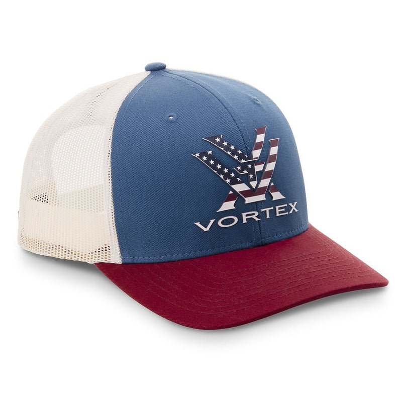 Vortex Performance Hat Vortex Stars Over Stripes Cap