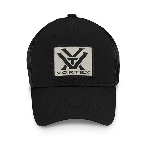 Vortex Patch Logo Cap-Black-Optics Force