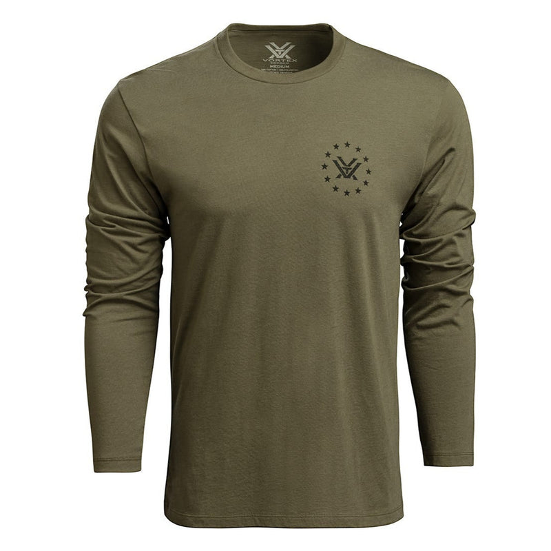 Vortex Salute Long Sleeve T-Shirt-Optics Force