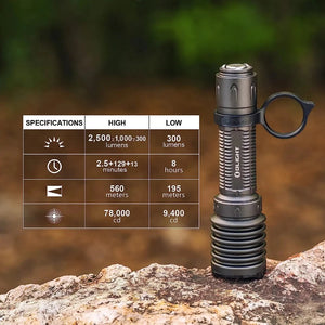 Olight Warrior X 3 Tactical Flashlight-Optics Force