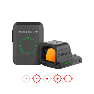 Osight XR Enclosed Red Dot Sight with RMR Footprint and 2/6+32 MOA Multi-Reticle System