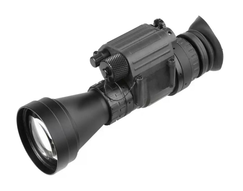 AGM Global Vision 11P14122464011 PVS-14 NW1 Night Vision Hand Held/Mountable Scope Black 1x 26mm, Gen 2+ Level 1, White Filter