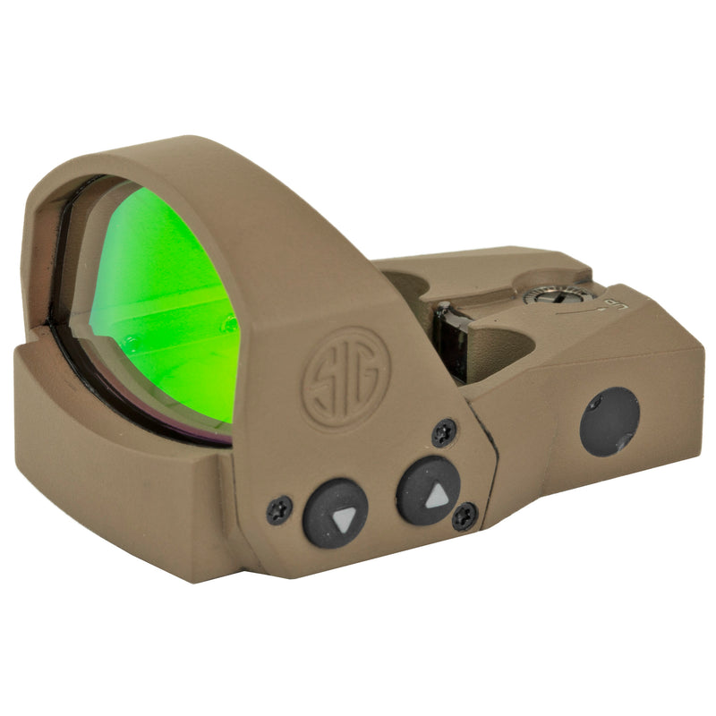 Sig Sauer Electro-Optics SOR1P103 Romeo1Pro 1 x 30mm Red Dot Sights Flat Dark Earth 1x30mm 6 MOA Red Dot Reticle Illuminated-Optics Force