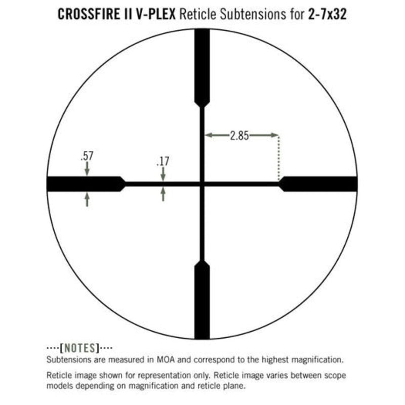 Vortex Optics Crossfire II 2-7x32 Scope