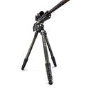 Vortex Optics Radian Carbon with Leveling Head Tripod Kit-Optics Force