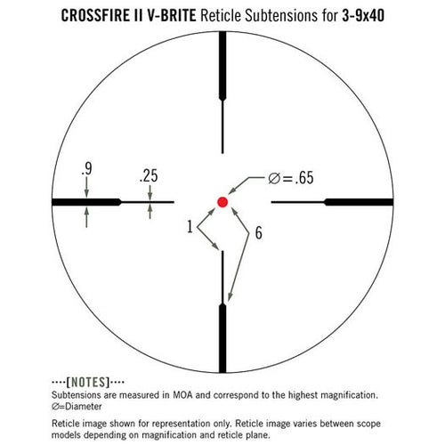 Vortex Optics Crossfire II 3-9x40 Scope