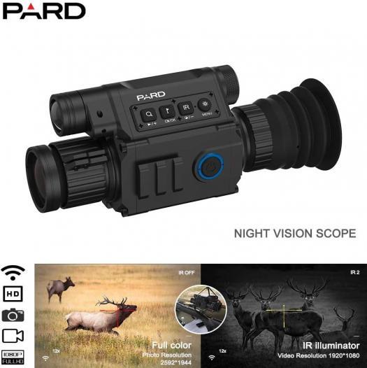 Pard NV008-LRF lightest Day/Night Rifle Scope Digital Night Vision Hunting Riflescope With Rangfinder
