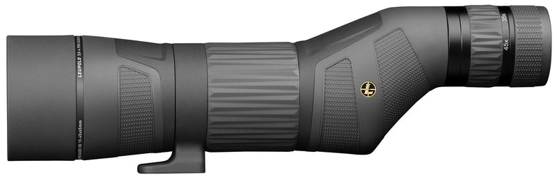 Leupold 177600 Spotting Scope SX-4 Pro Guide HD 15-45x 65mm Shadow Gray Armor Coated Straight Body-Optics Force