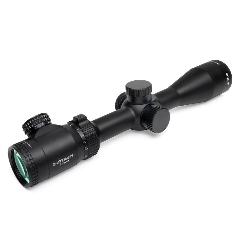 Athlon Optics Talos 3 12x40 Capped Side Focus Rifle Scope