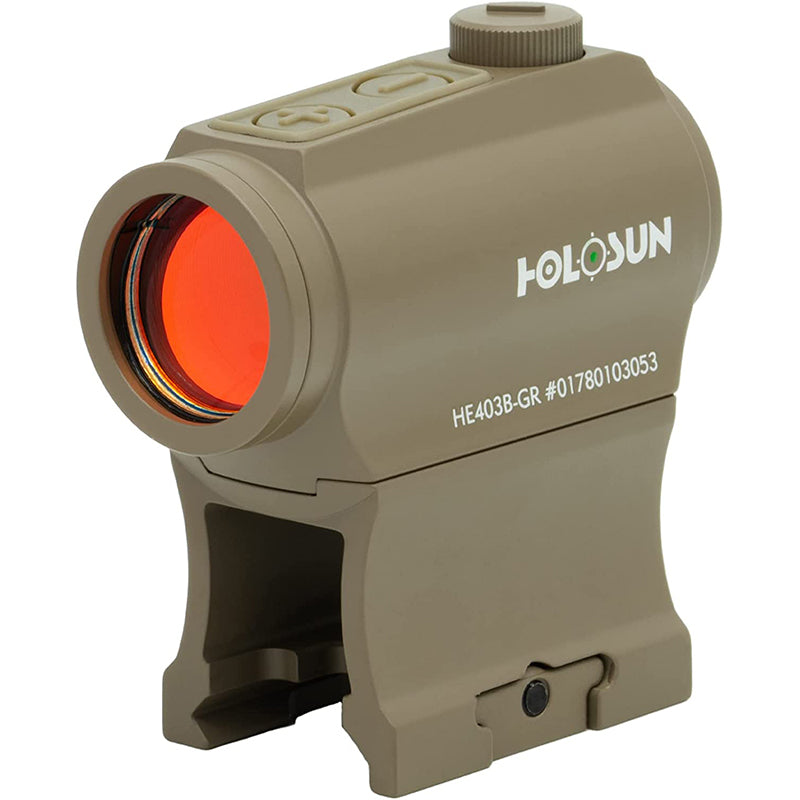 Holosun HS403B-FDE Red & Green Dot Sight-Green-Optics Force