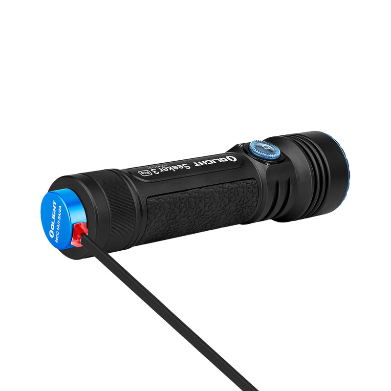 Olight Seeker 3 Pro Flashlight-Black-Optics Force