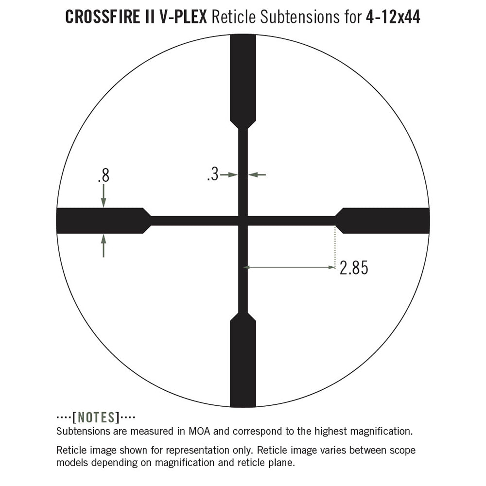 Vortex Optics Crossfire II 412x44 Scope