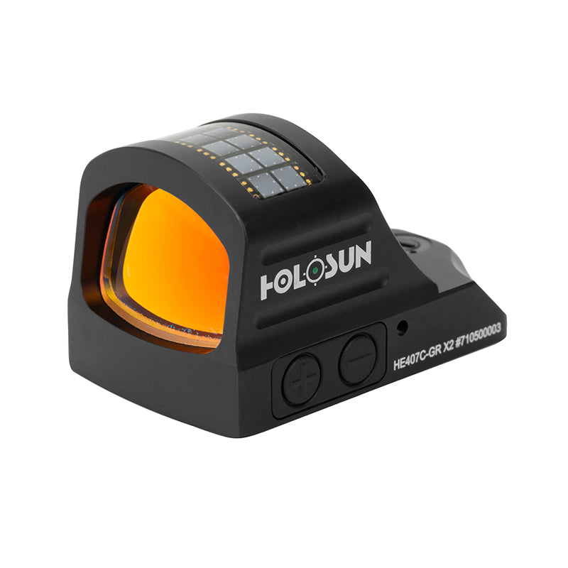 HOLOSUN HE407C-GR Reflex Sight 2 MOA Green Dot-Optics Force