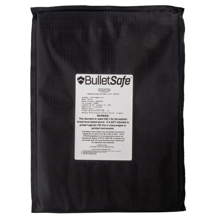 Bullet Safe Bulletproof Backpack Panel Level IIIA