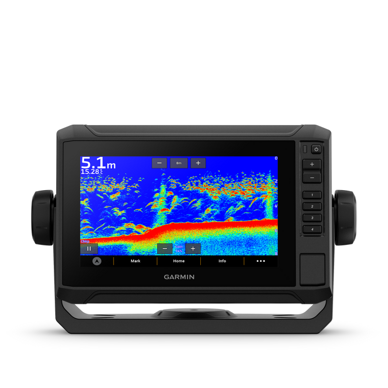 Garnim ECHOMAP™ UHD2 73sv with GT54UHD-TM Transducer and Garmin Navionics+ U.S. Inland Mapping - Fishfinder Chartplotter