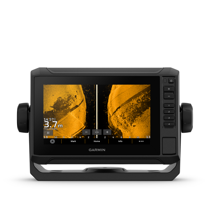 Garmin ECHOMAP™ UHD2 73sv with GT54UHD-TM Transducer and Garmin Navionics+ U.S. Inland Mapping - Fishfinder Chartplotter-Optics Force