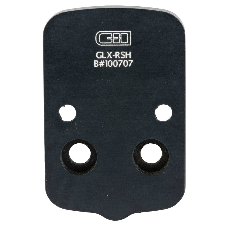 C&H Adapter Plate  For Glock 43X/48 Mos To Fit Trijicon Rmr/sro Holosun 507C/407c/508C/508T
