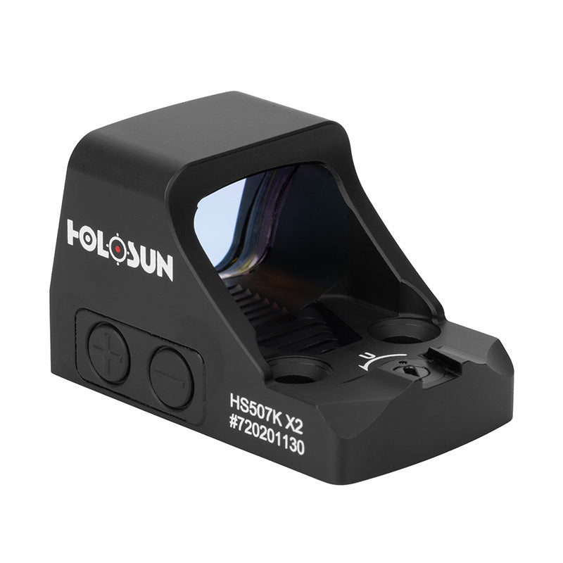 Holosun HS507K-X2 2 MOA Dot & 32 MOA Circle Red Dot w/ Free Protective Cover-Optics Force