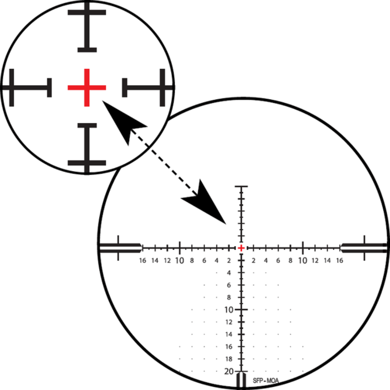 Zeiss Riflescope Conquest V4 6-24x50-Optics Force