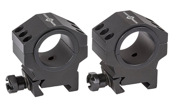 Sightmark Tactical Mounting Rings - Low Height Picatinny Rings (fits 30mm & 1inch)-Optics Force