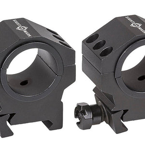 Sightmark Tactical Mounting Rings - High Height Picatinny Rings (fits 30mm & 1inch)-Optics Force